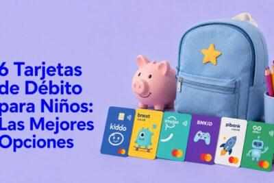 6 tarjetas de débito para niños: las mejores opciones