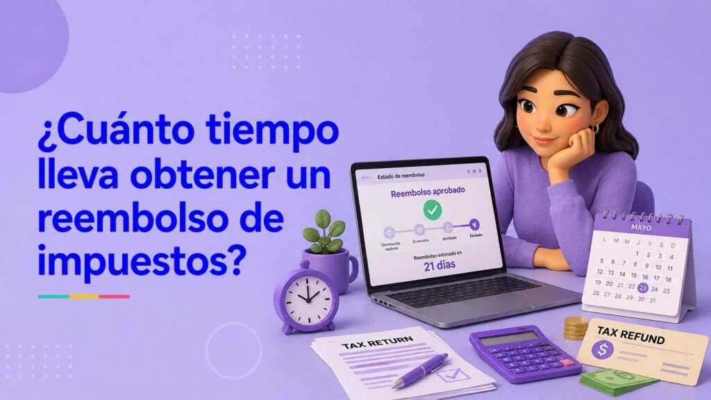 ¿Cuánto tiempo lleva obtener un reembolso de impuestos?