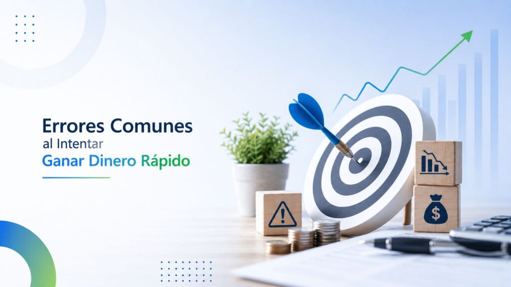 Errores Comunes al Intentar Ganar Dinero Rápido